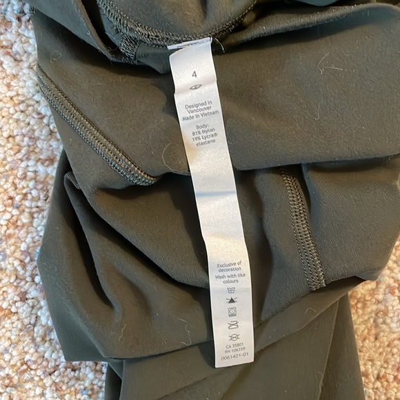 Lululemon Align Leggings Olive Green 🫒 - Picture 4 of 5